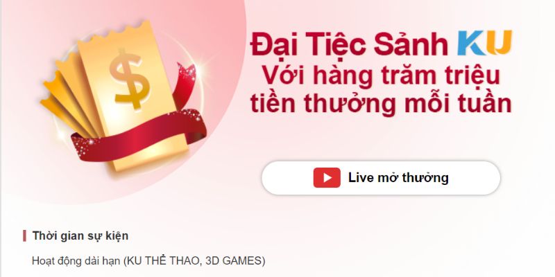 Đại tiệc thưởng cược dài hạn lên đến trăm triệu